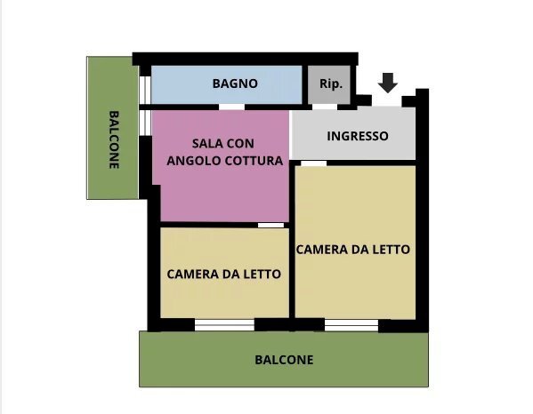 Three-room apartment Passeggiata Cavallotti, Ventimiglia - photo 3
