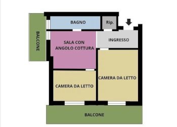 Three-room apartment Passeggiata Cavallotti, Ventimiglia - photo 3