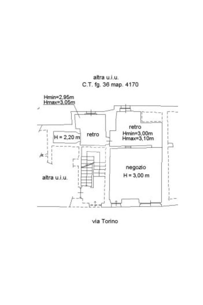 Warehouse Via Torino, Casale Monferrato - floor plans 1