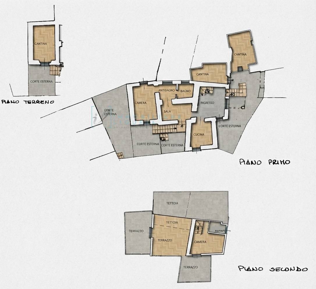 Foto 55 - Rustic via praetto, Erli - floor plans 1