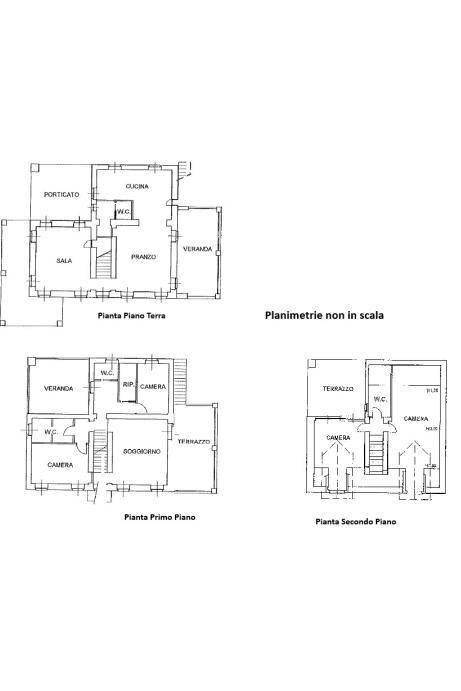 Rustic Borgata San Giacomo, San Damiano d'Asti - floor plans 1