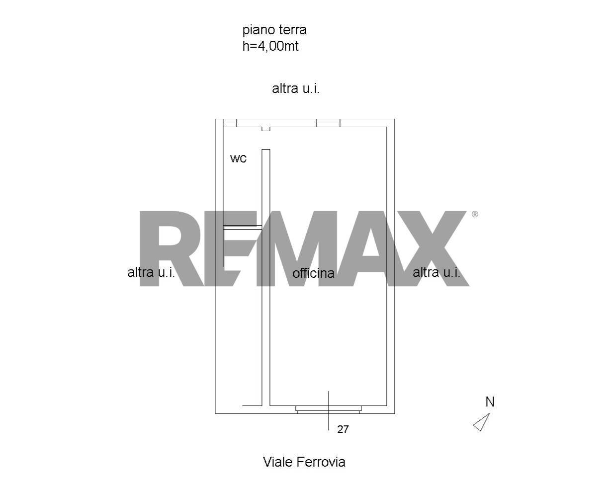 Pianta 2D - Commercial Premises Viale Ferrovia
 
27, Lucera - floor plans 1