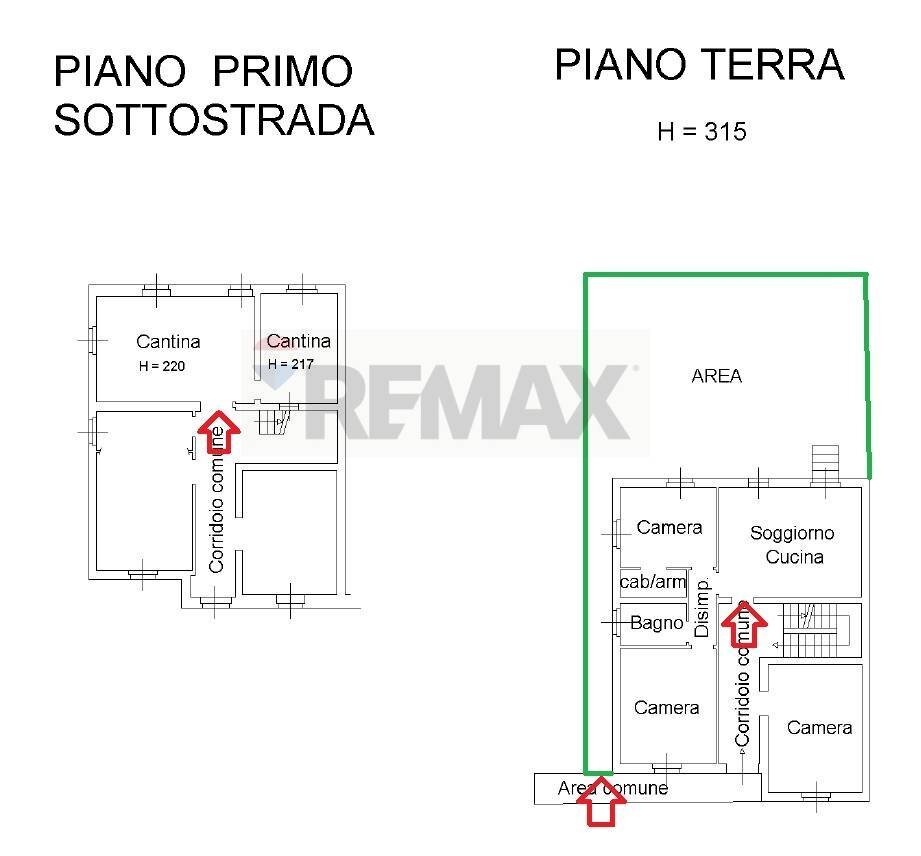 Pianta 2D - Three-room apartment Via unità
 
26, Salsomaggiore Terme - floor plans 1