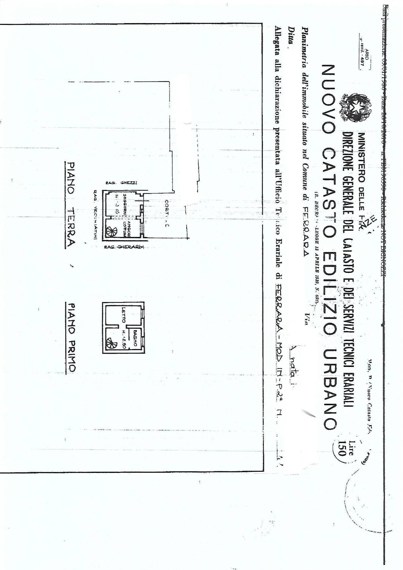 Foto 2 - Two-room apartment Via Vignatagliata, Ferrara - floor plans 1
