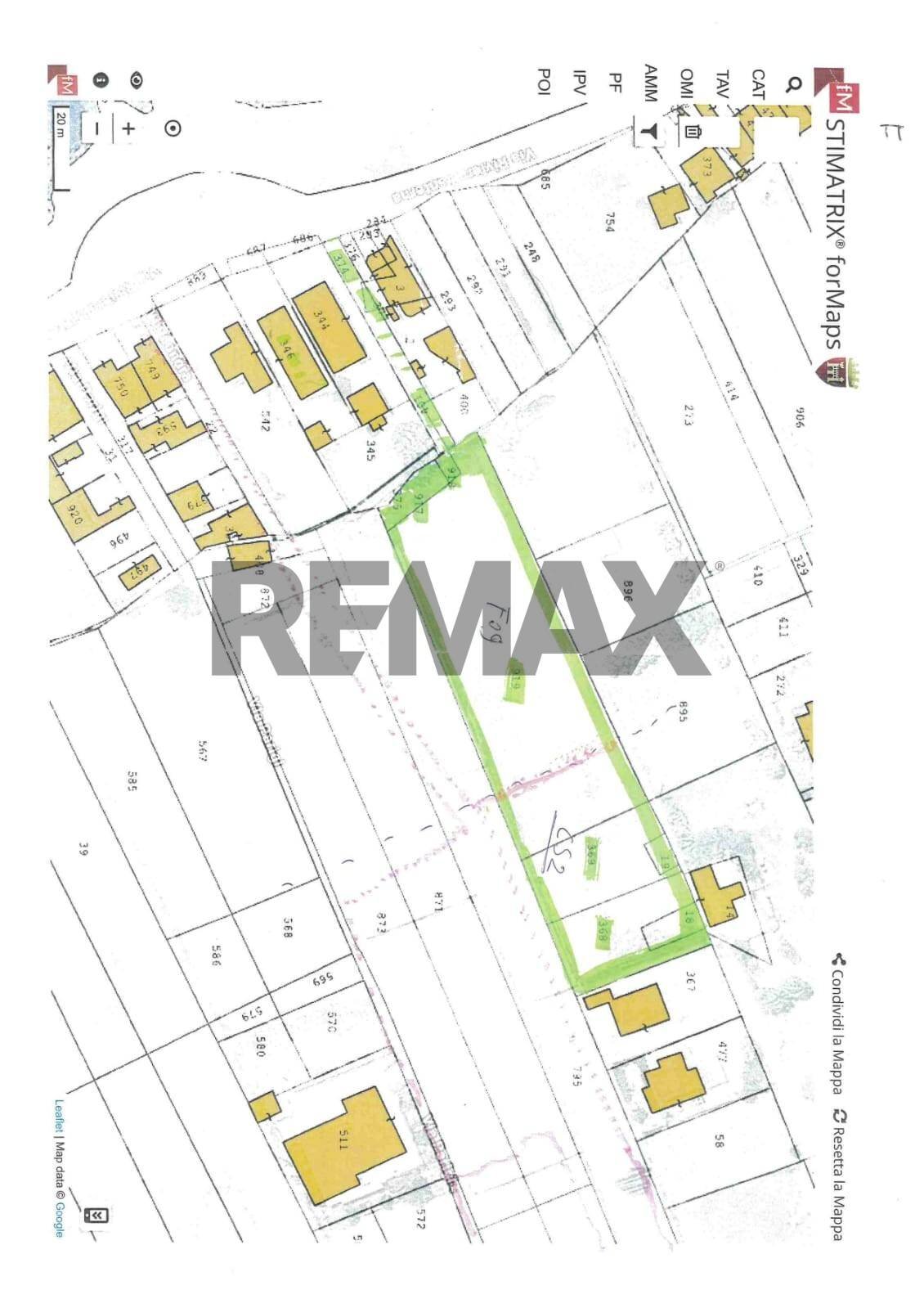 Pianta 2D - Terreno edificabile VIA RIVIERA LANTERNA
 
363, Vittoria - planimetria 1