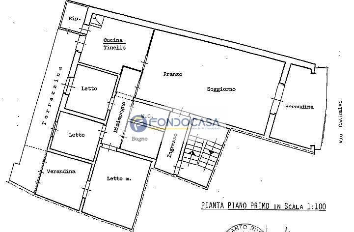 Foto 31 - Casa semi indipendente via casicalvi
 
7, Poggiardo - planimetria 1