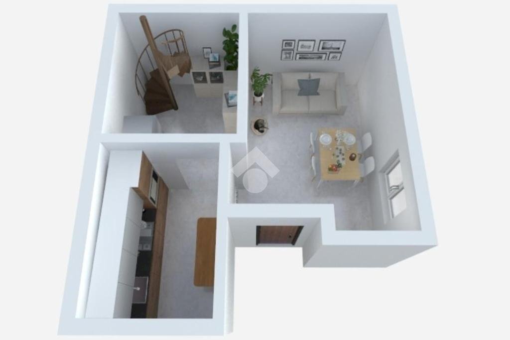 Four-room apartment Via genova, Vallebona - floor plans 1