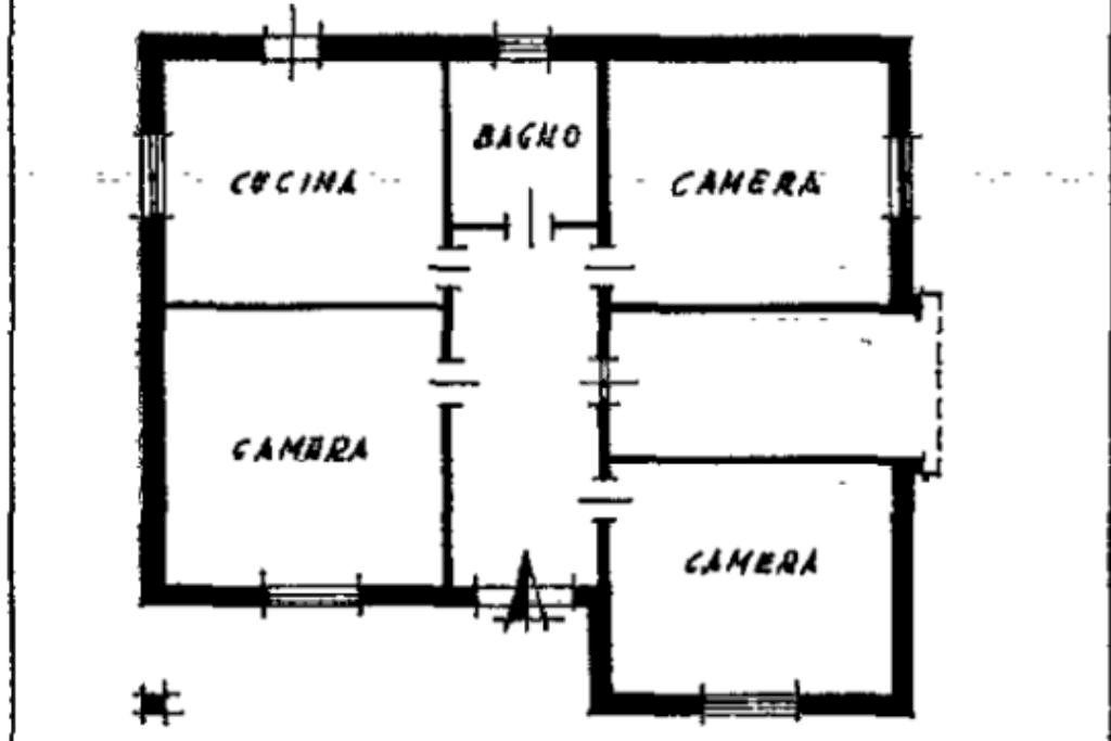 Villa Viale Caprera, Riccione - floor plans 1