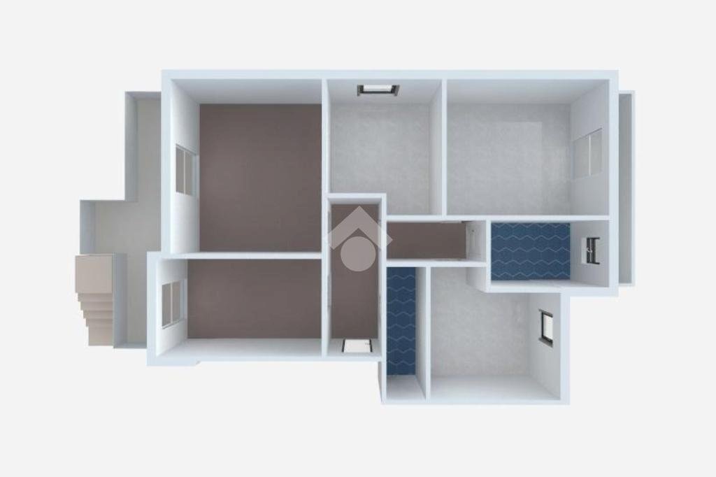 Four-room apartment Via U. la Malfa, Longiano - floor plans 1