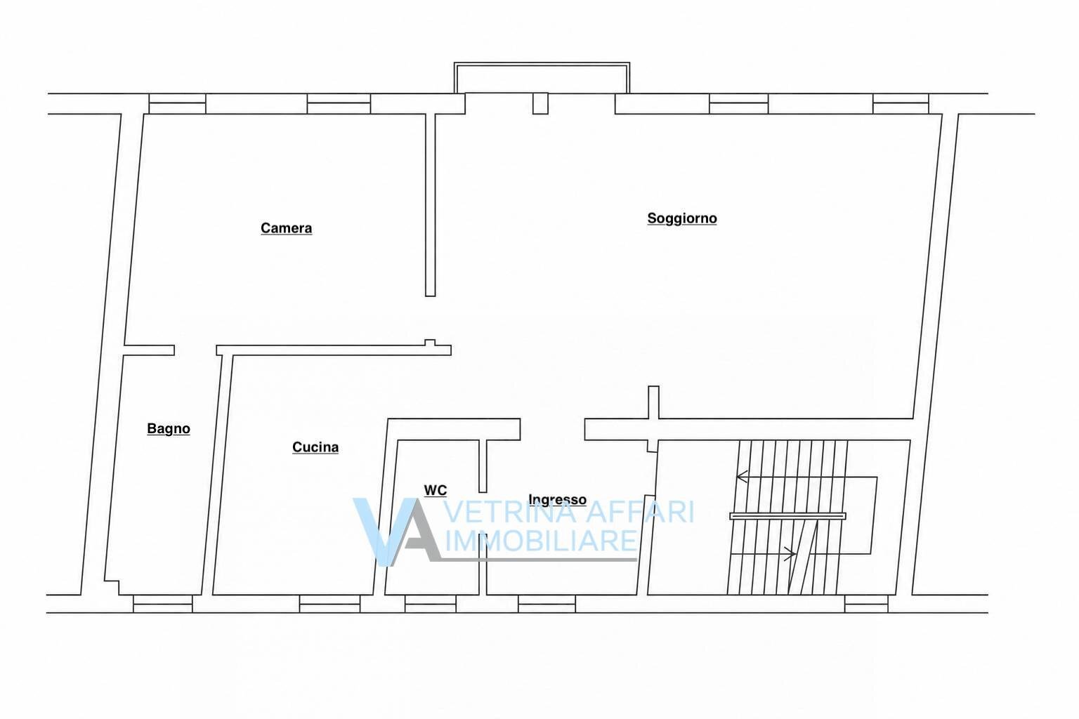 Foto 21 - Three-room apartment dorsoduro
 
3800, Venezia - floor plans 1