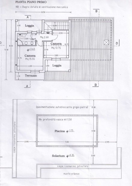 piano primo - Building land Via Borghetto, Castelnuovo Magra - photo 3
