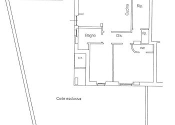 planimetria_solo_disegno - Appartamento Via Morge 13, Castel Frentano - foto 21