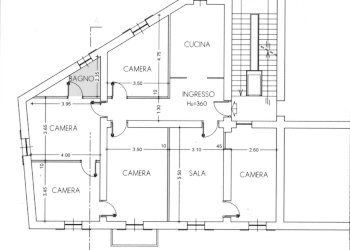 NQ130 planimetria appartamento 2 - Appartamento Sanremo - foto 8