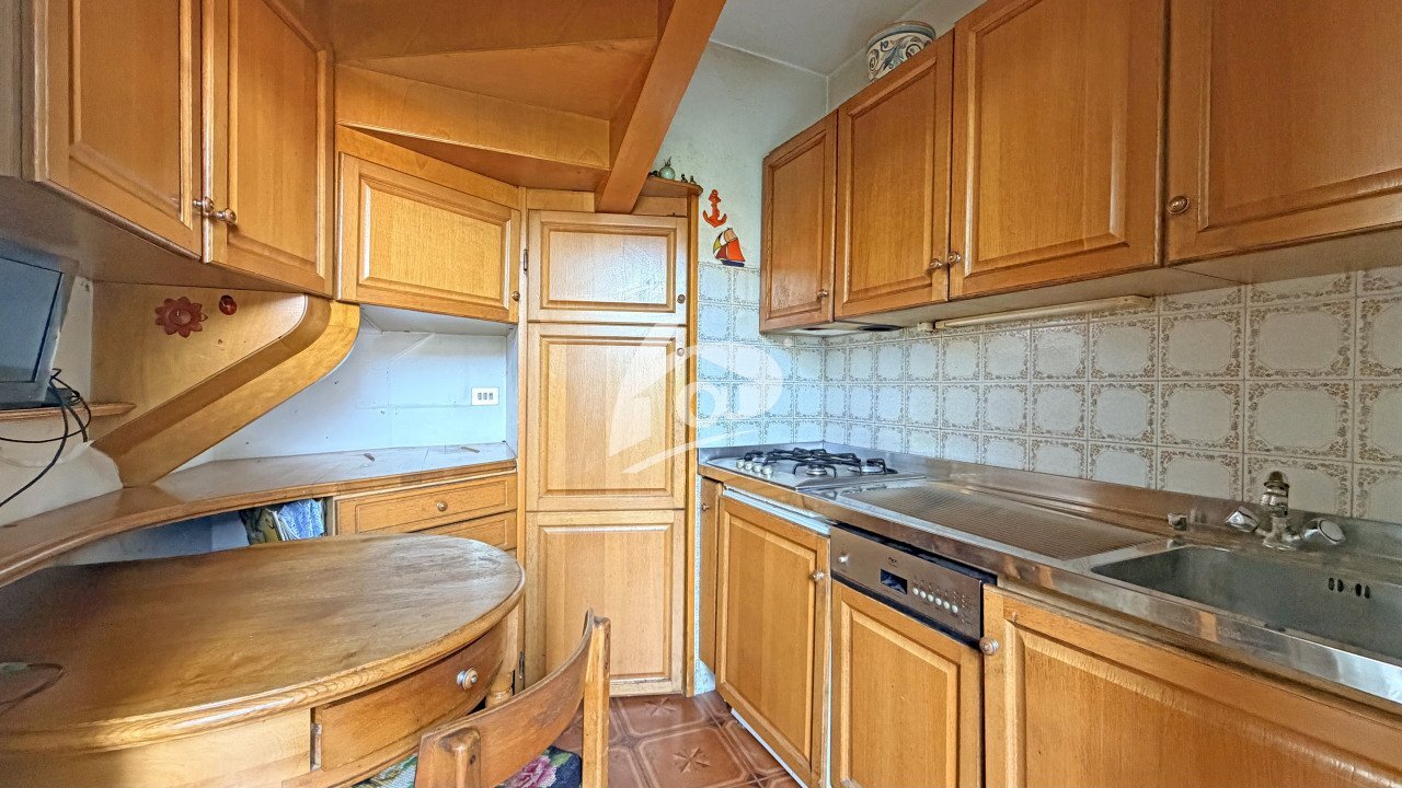 Rendering cucinotto - Apartment Lungolago Alessandro Volta 9, Laveno-Mombello - photo 2