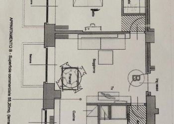 Planimetria - Three-room apartment Viale Tibaldi, Milano - photo 12