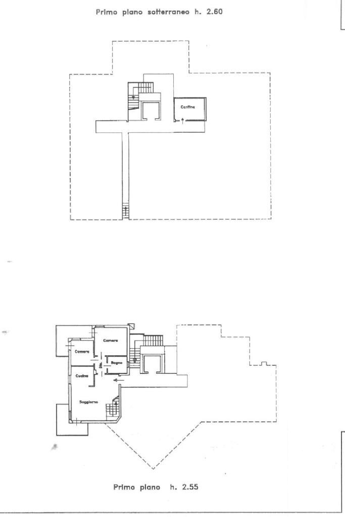 Four-room apartment Frazione Saint Maurice, Sarre - floor plans 1