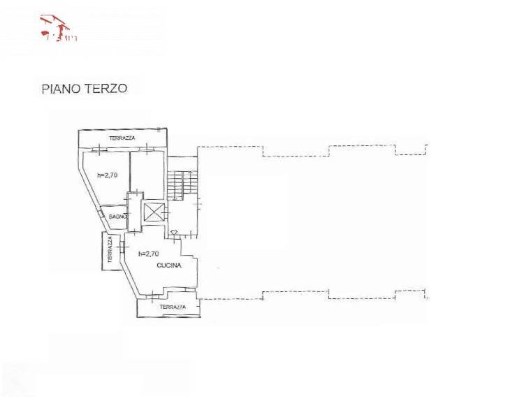 Foto 46 - Attic PIAZZA CAPANNI
 
1, Figline e Incisa Valdarno - floor plans 1
