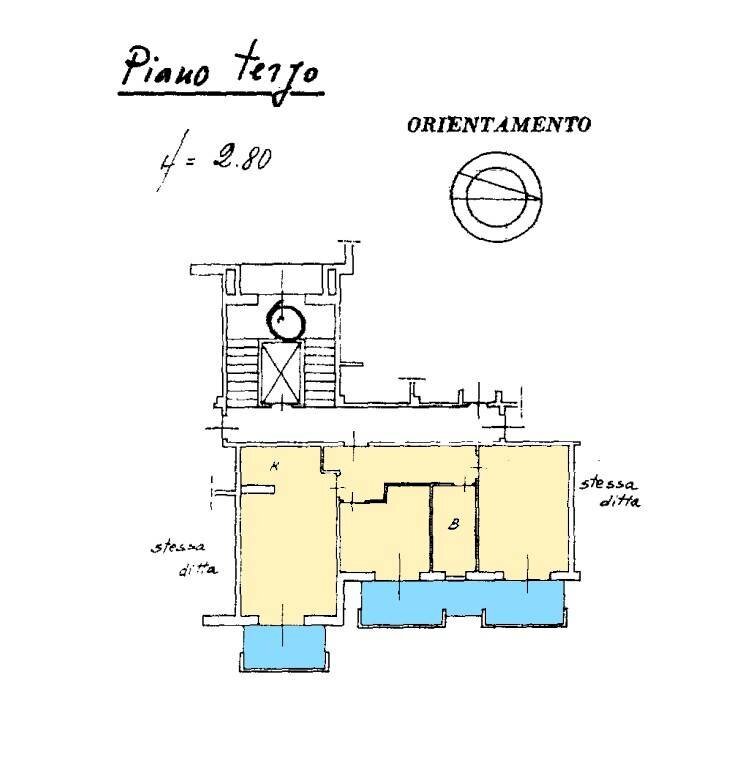 Foto 26 - Three-room apartment Via della Repubblica
 
10, San Bartolomeo al Mare - floor plans 1