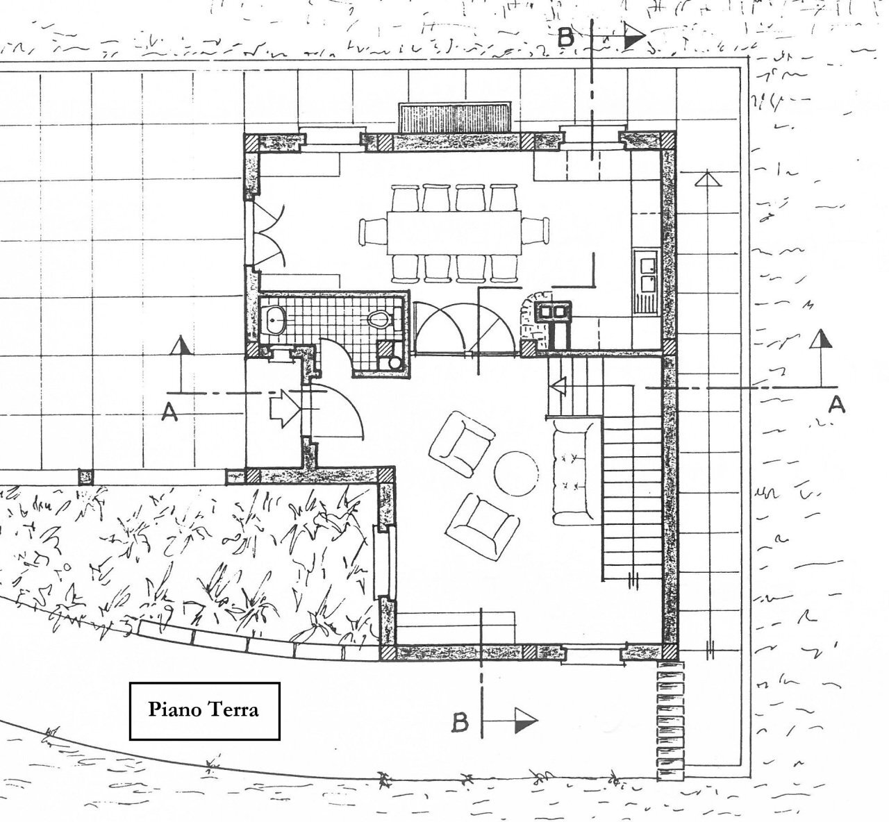 01 PT - Villa Via della Sorgente 44, Casalincontrada - floor plans 1