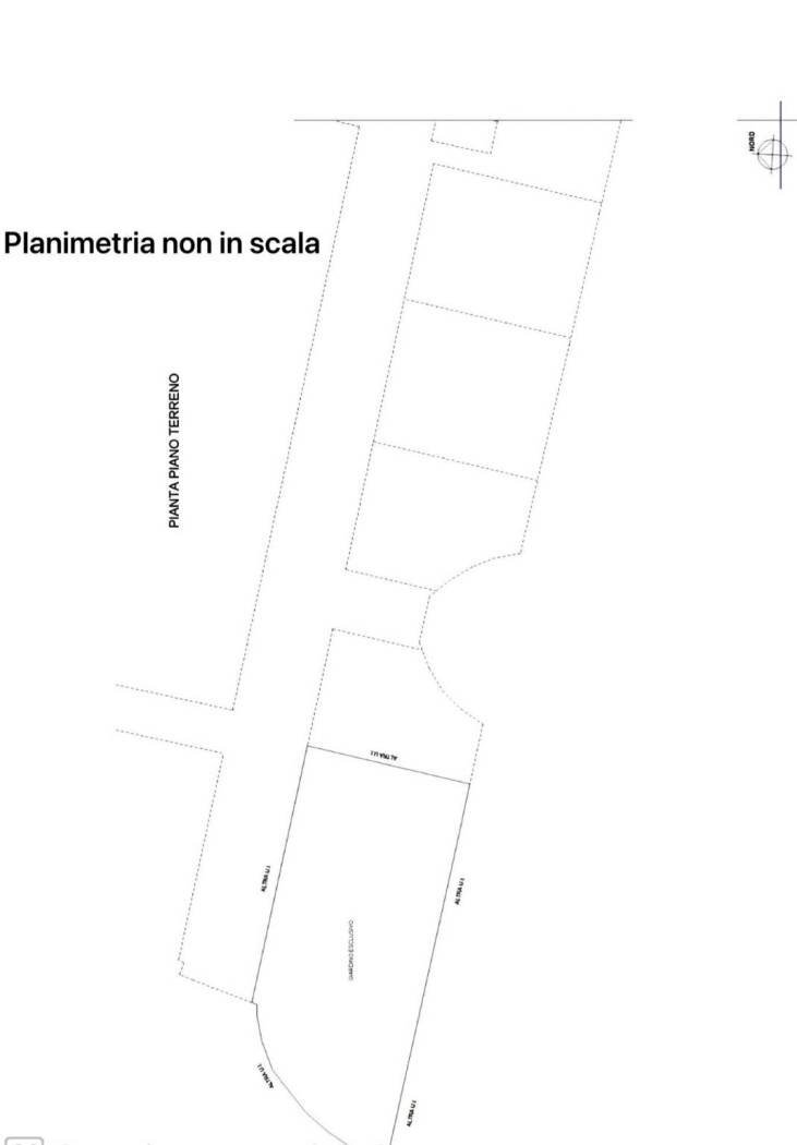 Appartamento strada dei Tetti Bertoglio, Torino (zona Madonna del Pilone) - planimetria 1