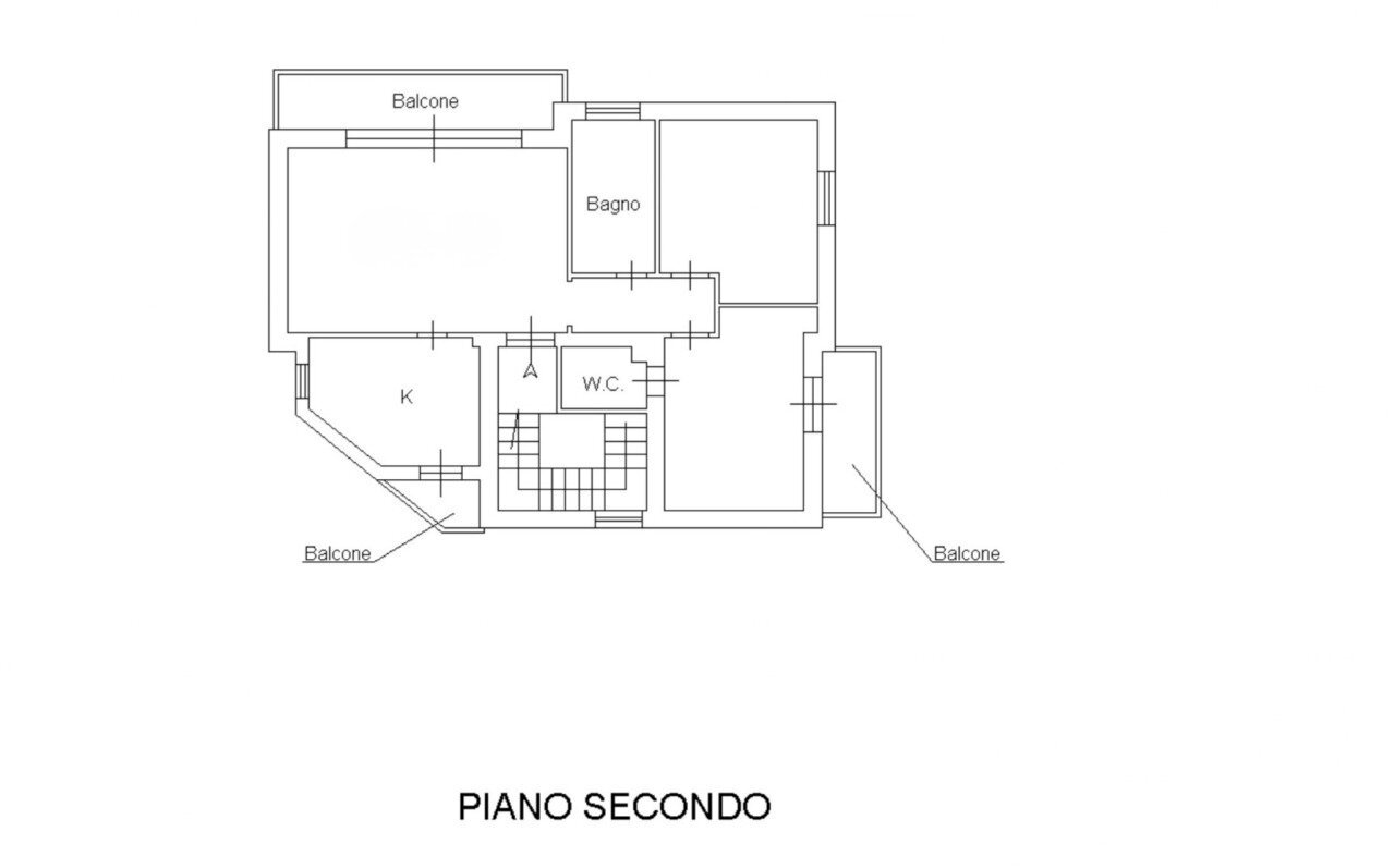 PLN - Apartment Via San Paolo della Croce snc, Monte Argentario - floor plans 1