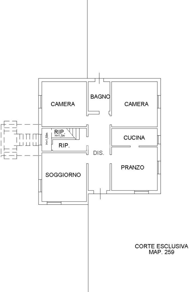 Villa Via Pilastrino, Calderara di Reno - floor plans 1