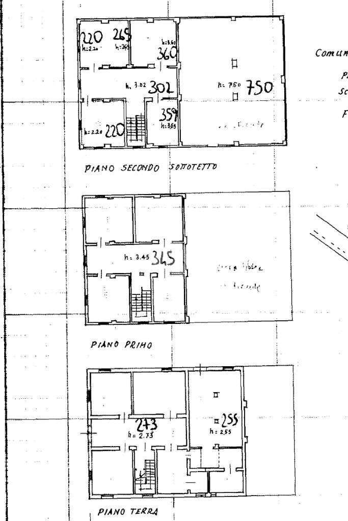 Villa Via Torretta, Calderara di Reno - floor plans 1