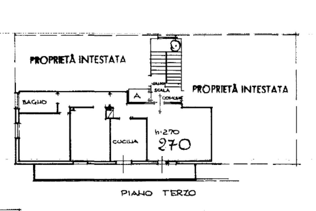 Quadrilocale Via Gramsci, Calderara di Reno - planimetria 1