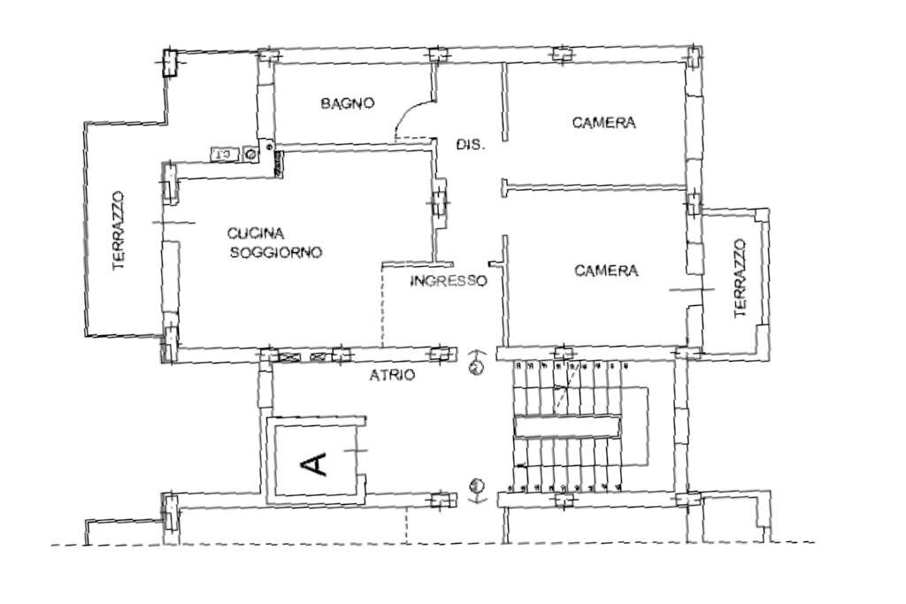 Trilocale Via XI Settembre, Calderara di Reno - planimetria 1