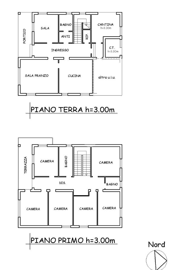 Villa Via Garibaldi, Anzola dell'Emilia - planimetria 1
