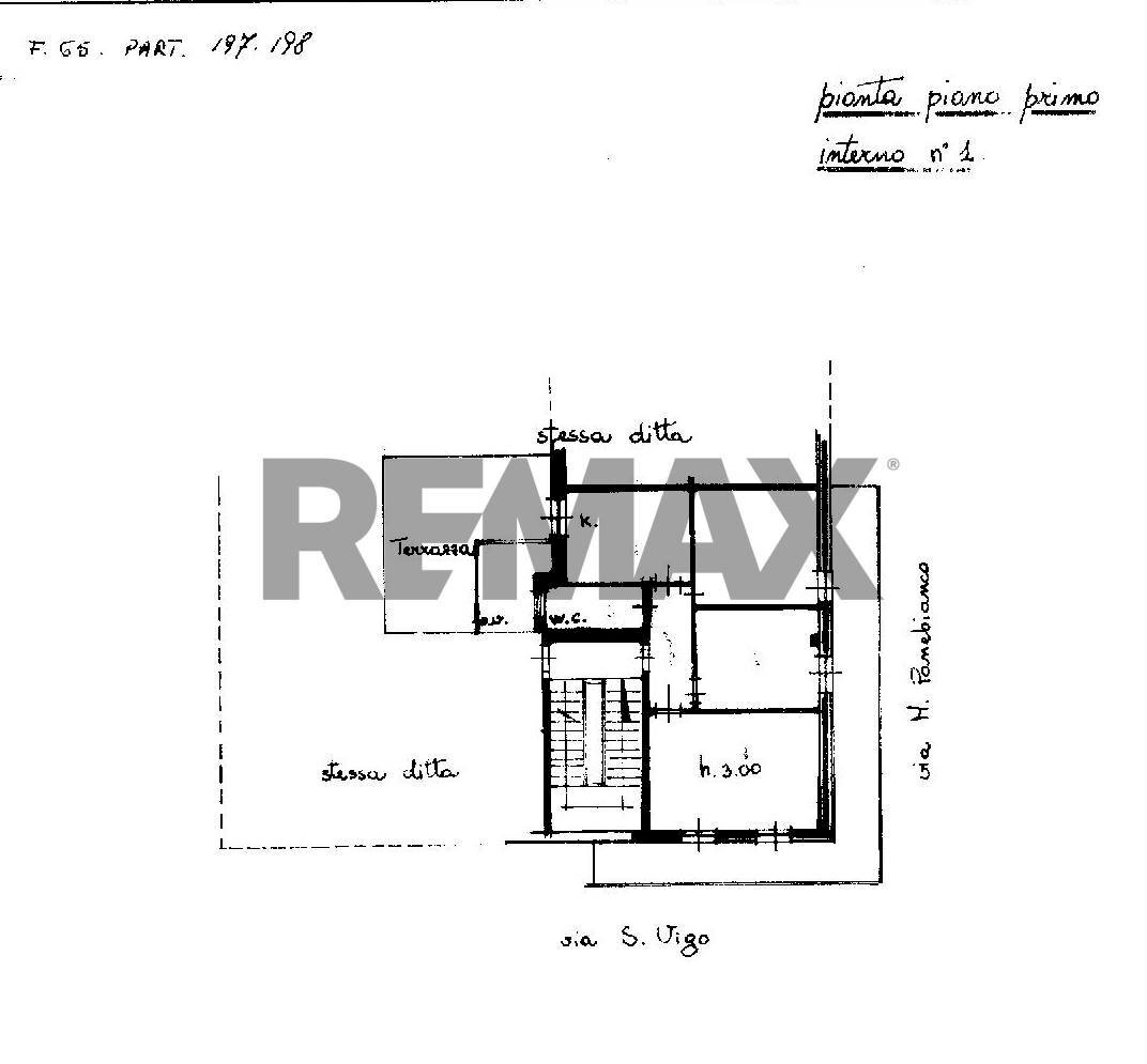 Pianta 2D - Casa semi indipendente Via Salvatore Vigo
 
84/A, Acireale - planimetria 1