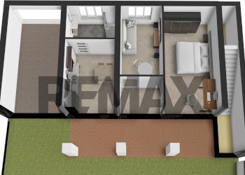 Pianta 3D - Independent house Viacolo Castello
 
8, Palestro - photo 27