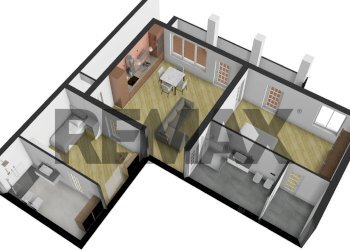 Pianta 3D - Independent house Viacolo Castello
 
8, Palestro - photo 29