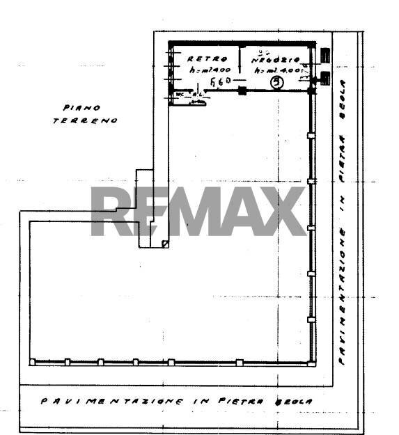 Pianta 2D - Negozio Via Venticinque Aprile
 
21, Fidenza - planimetria 1