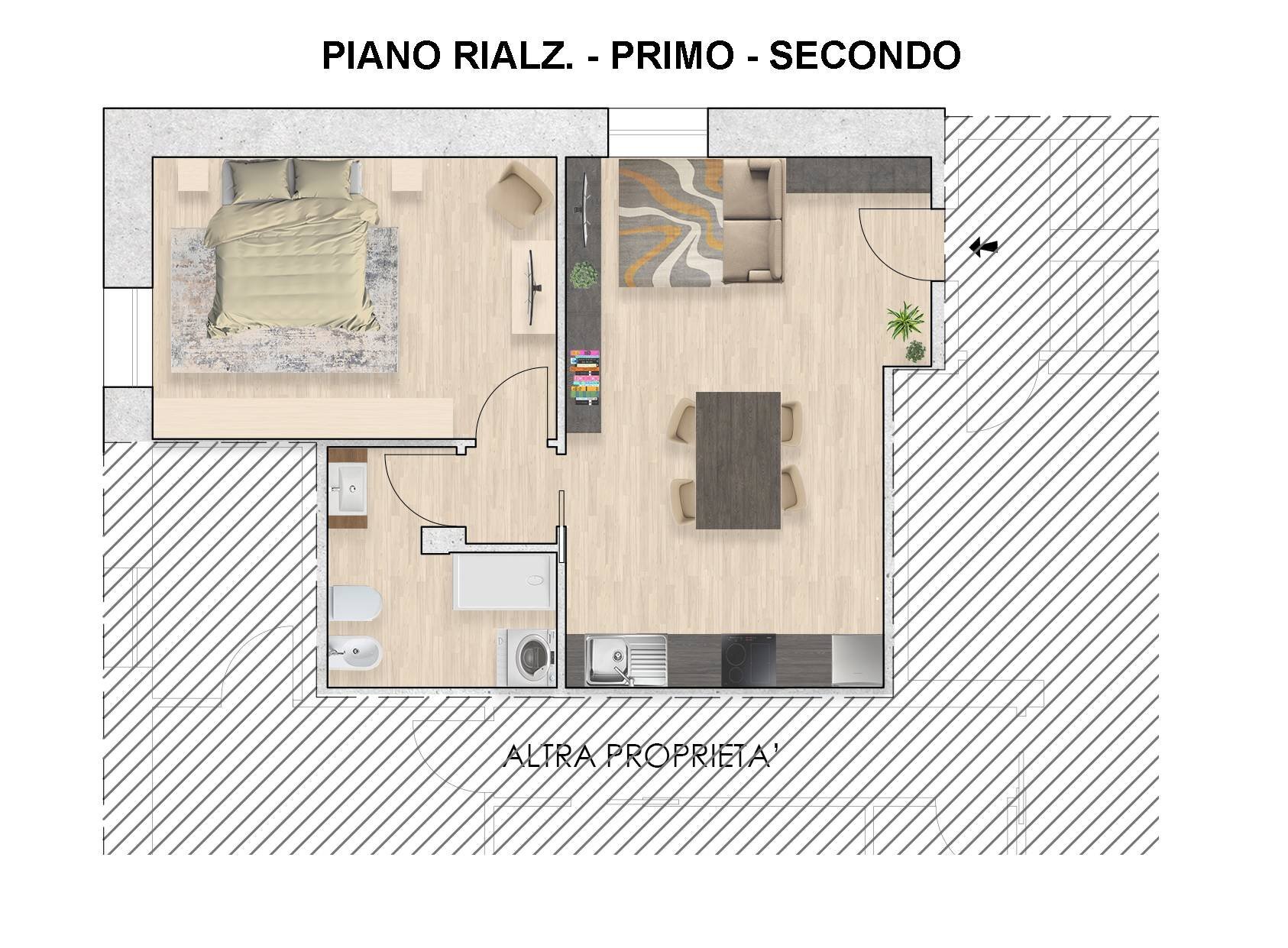 Foto 2 - Bilocale Via Po
 
13, Verona - planimetria 1