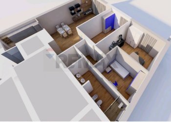 Pianta 3D - Four-room apartment via Scarlatti
 
17, Bagheria - photo 9