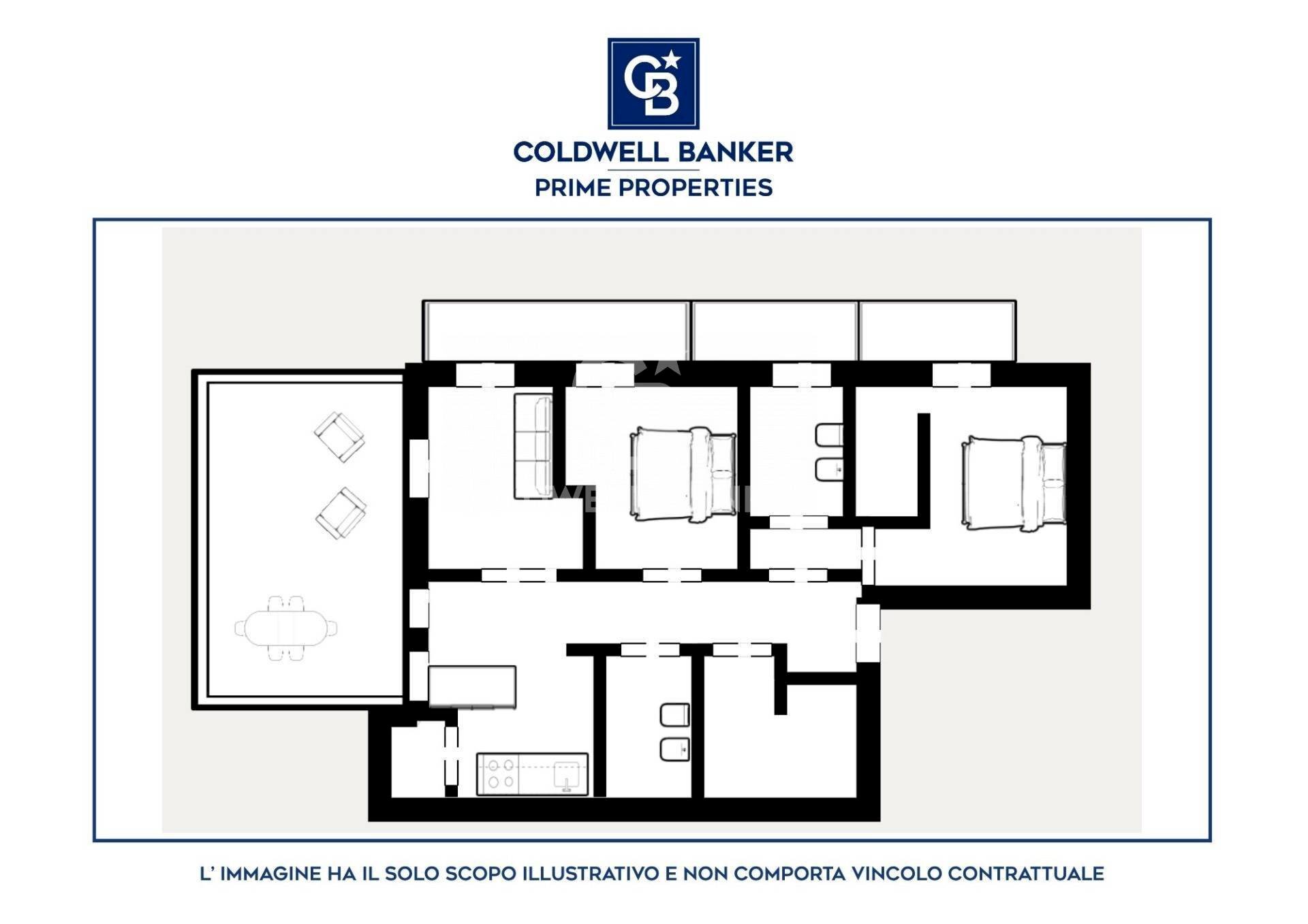 Foto 25 - Four-room apartment Via Paolo Toscanelli
 
31, Rimini - floor plans 1