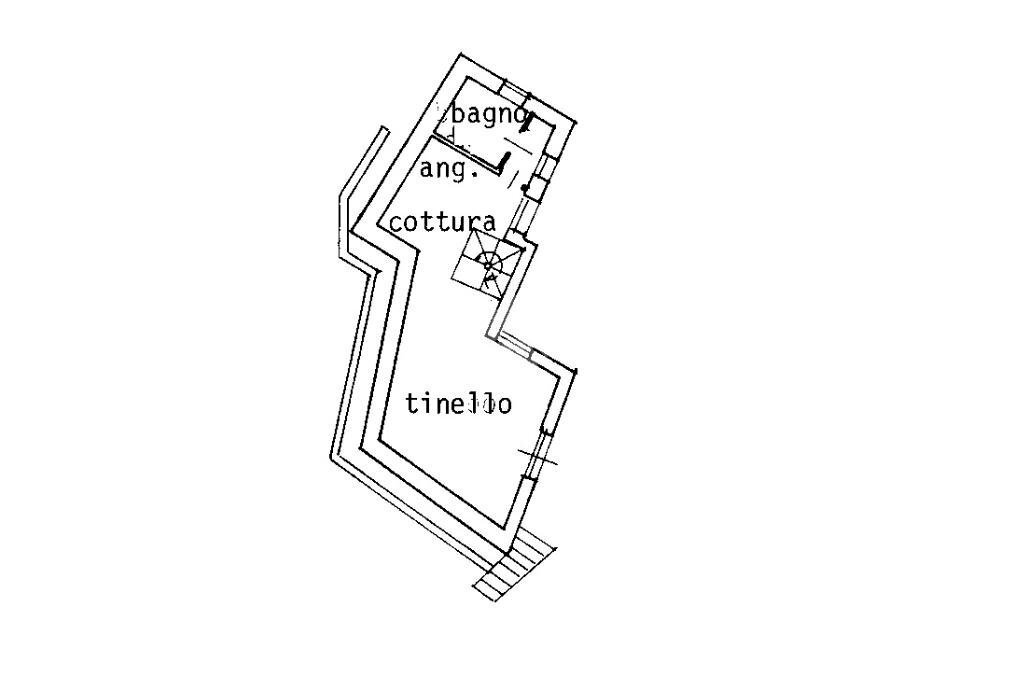 Rustico Via Bricco Margaria, Barge - planimetria 1