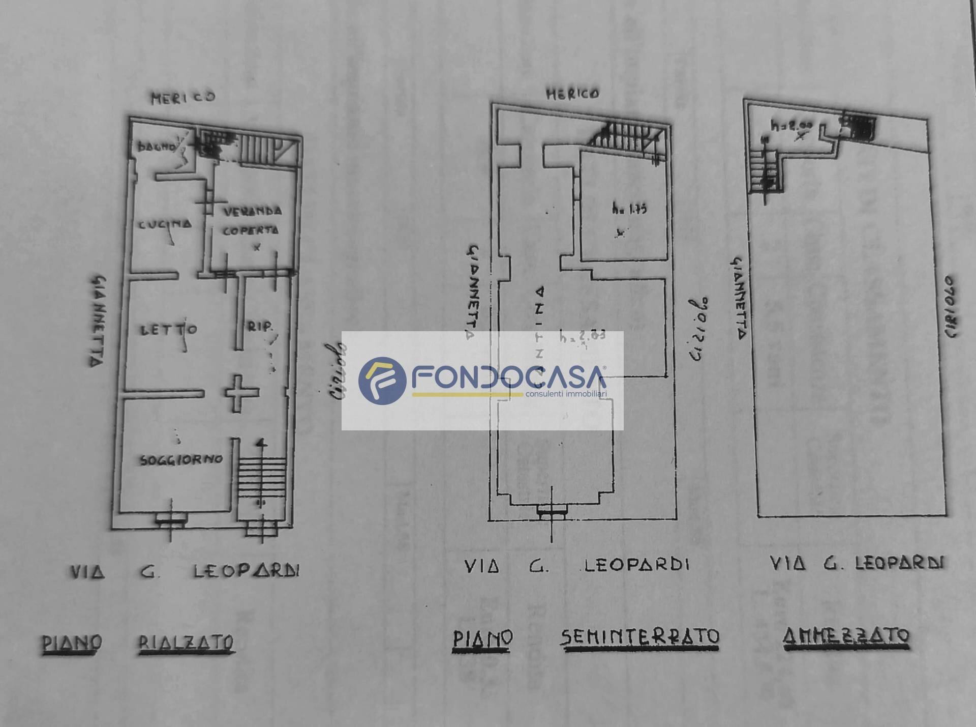Foto 18 - Casa indipendente via Leopardi
 
24, Poggiardo - planimetria 1