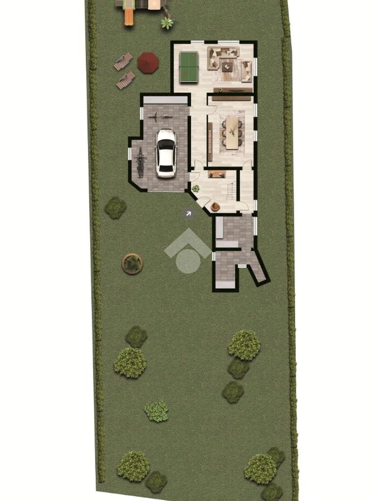 Villa Via IV Novembre, Cento - planimetria 1
