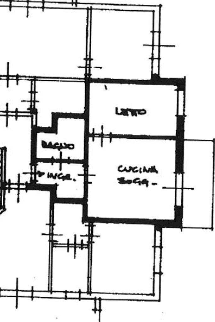 Two-room apartment Via Tazio Nuvolari, Reggio nell'Emilia - floor plans 1