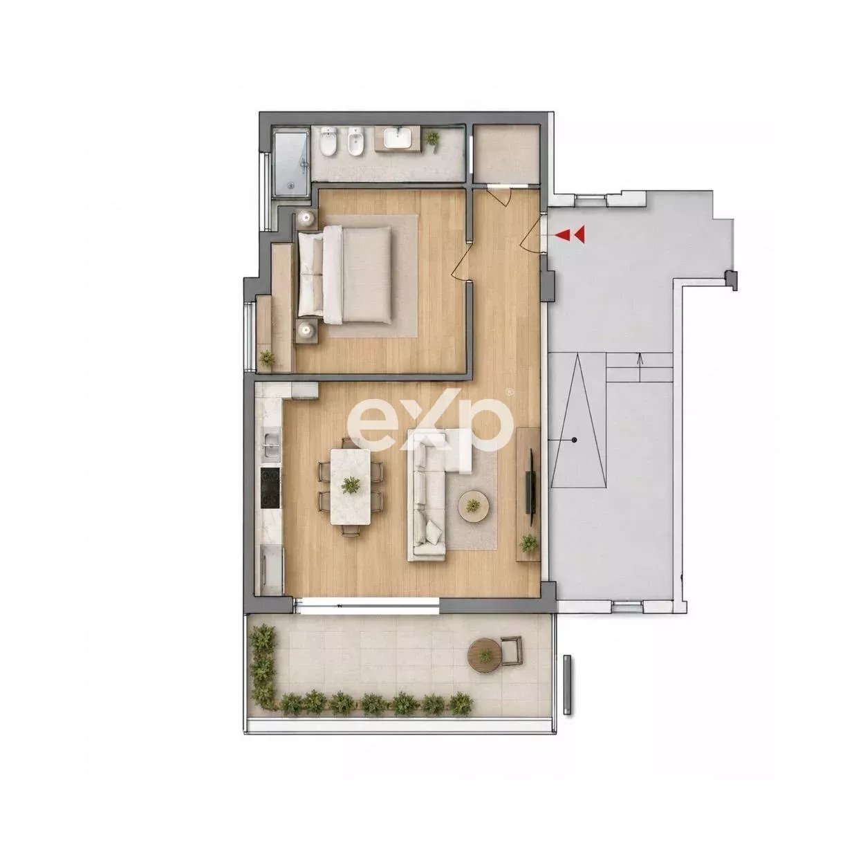 Two-room apartment Via Baronia, Villafranca Tirrena - photo 2