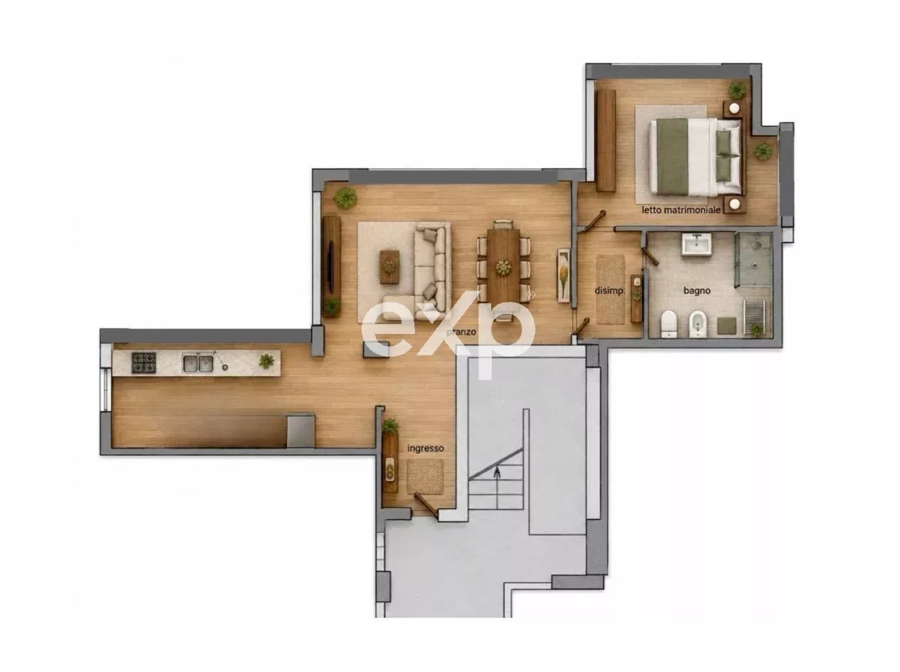Two-room apartment Via Baronia, Villafranca Tirrena - photo 2
