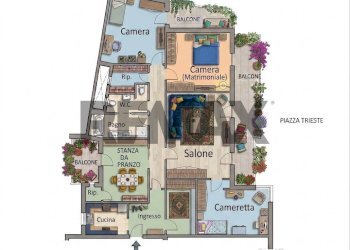 Pianta 2D - Apartment Piazza Trieste
 
20, Adelfia - photo 9