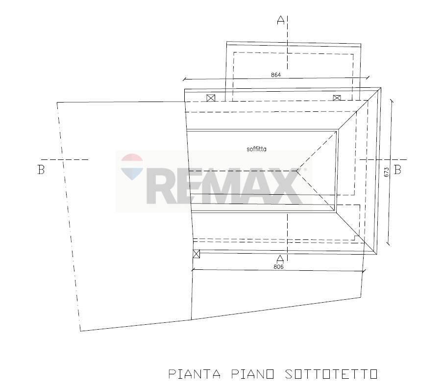 Pianta 2D - Semi-detached house Via Antole
 
15, Belluno - floor plans 1