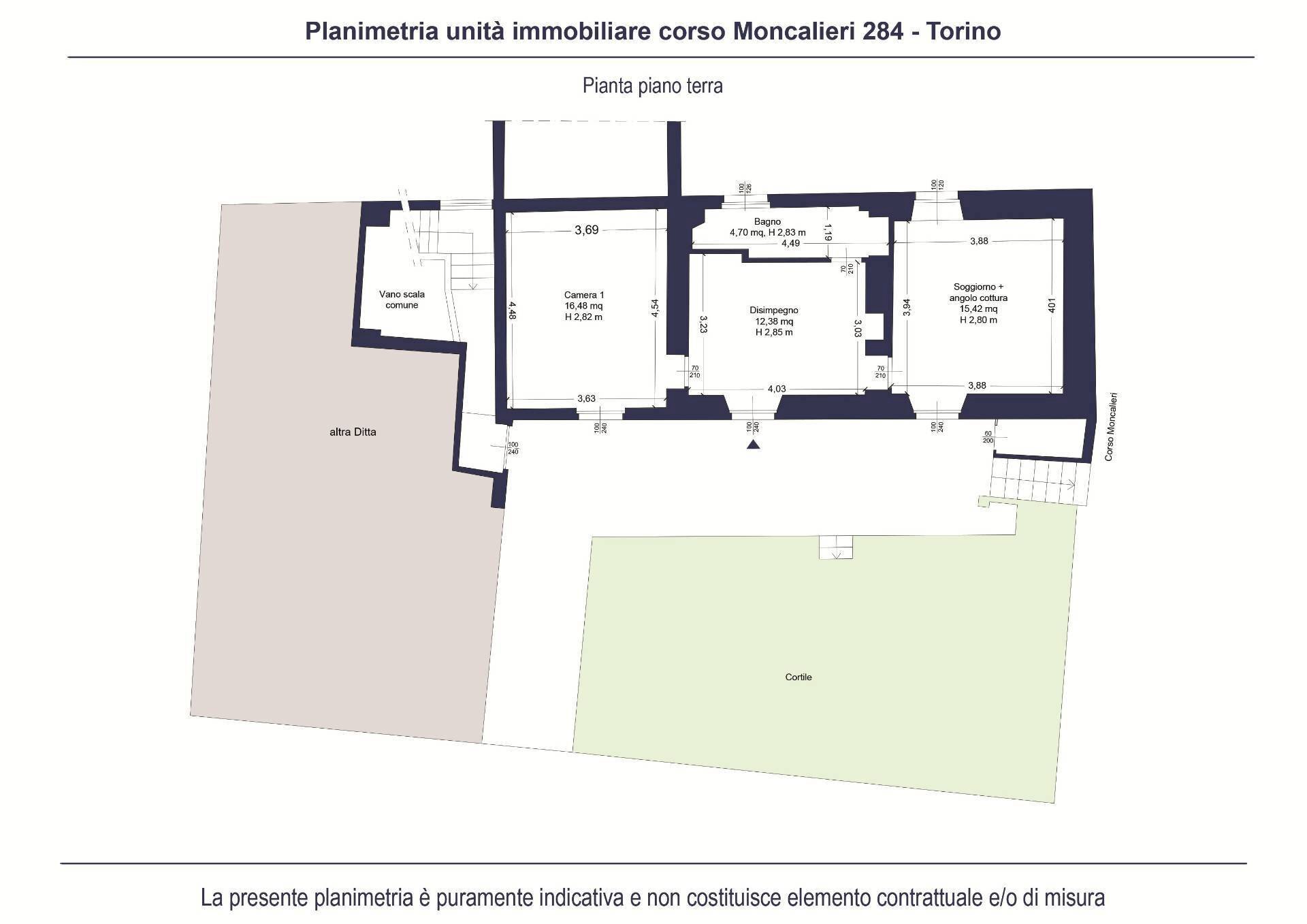 Foto 37 - Independent house Corso Moncalieri
 
284, Torino - floor plans 1