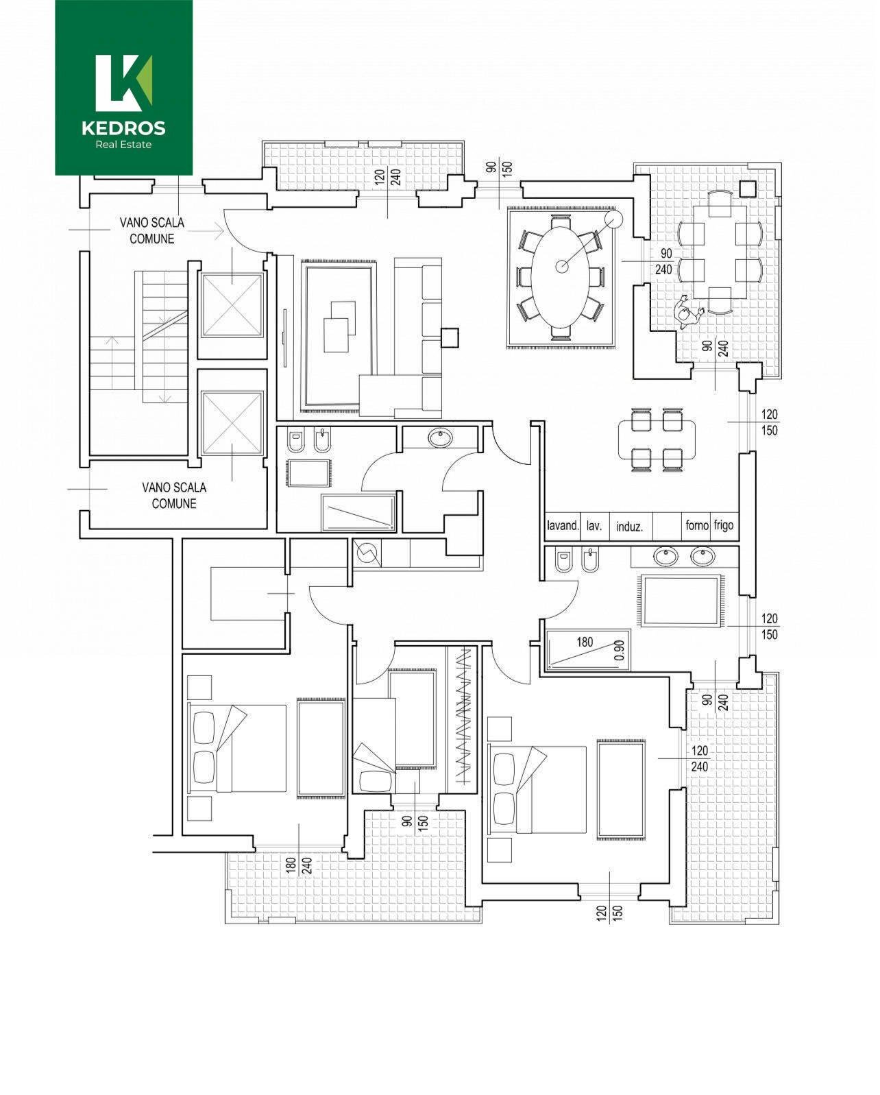 Foto 17 - Four-room apartment Via Enrico Petrella
 
3, Busto Arsizio - floor plans 1