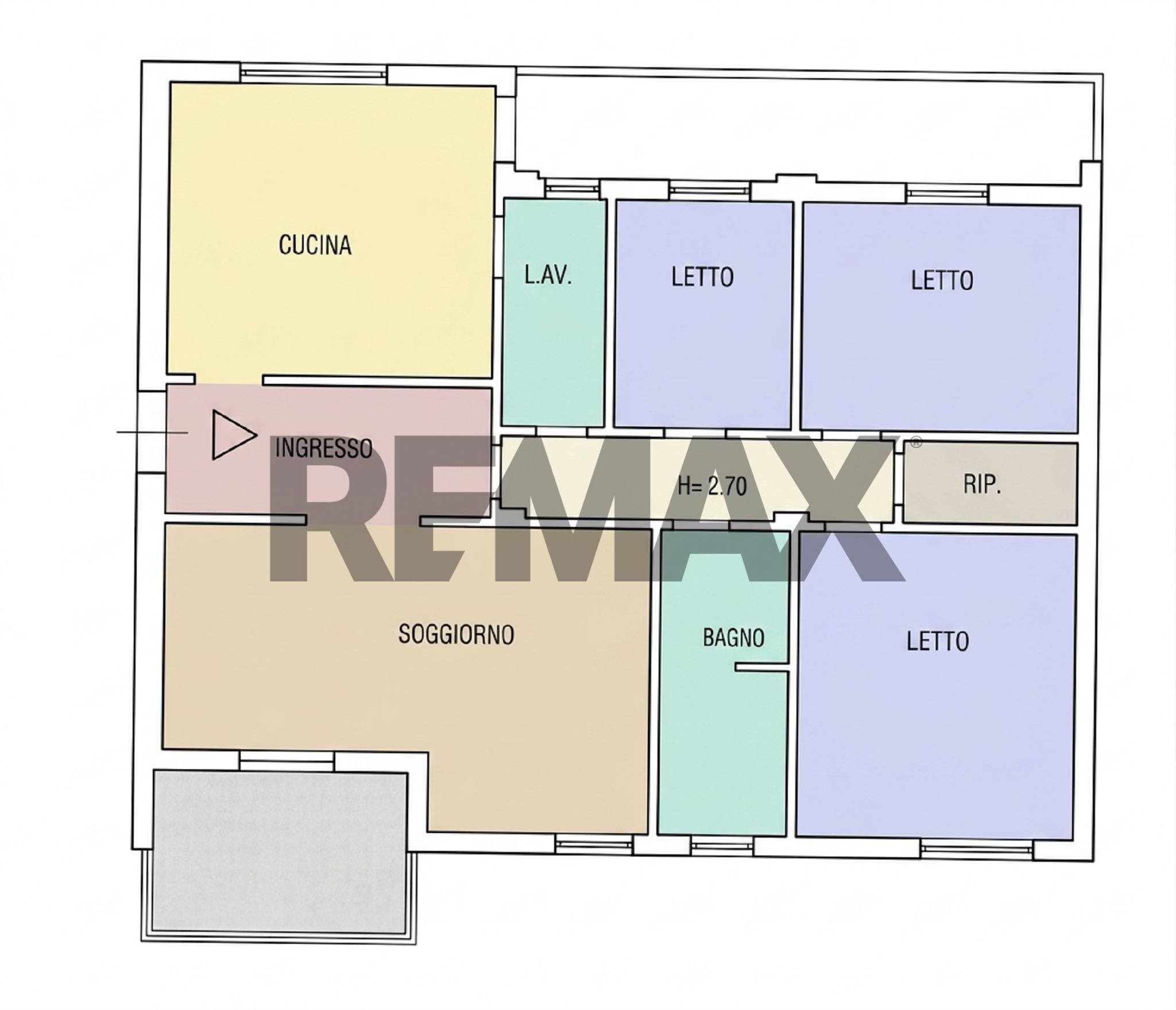 Pianta 2D - Apartment Via Ortigia
 
5, Ragusa - floor plans 1