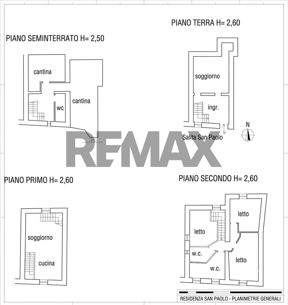 Pianta 2D - Semi-detached house via Salita San Paolo
 
14, Campobasso - floor plans 1