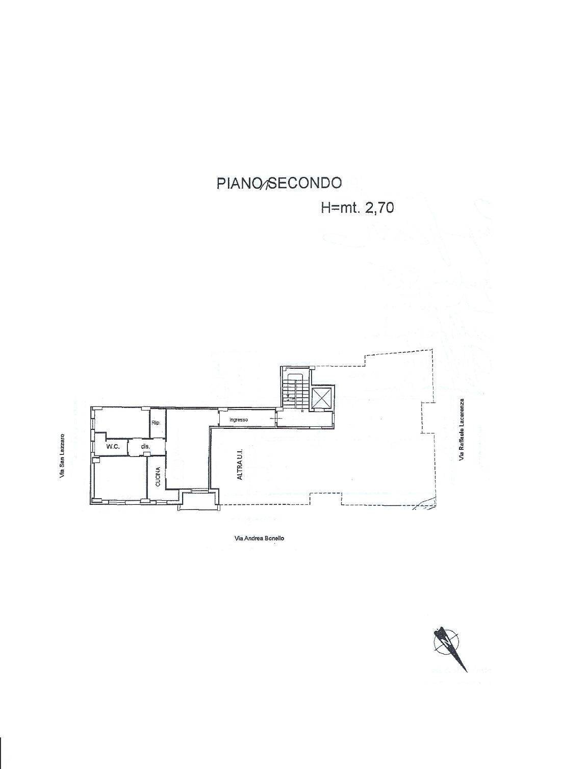Foto 31 - Three-room apartment Via Andrea Bonello
 
49, Barletta - floor plans 1